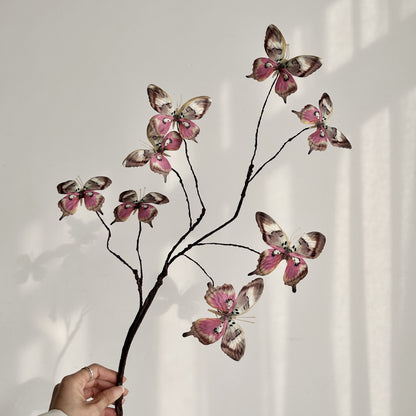 Decorative Butterfly Stem for Home Floral Display
