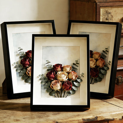 Preserved Flower Wall Art Display