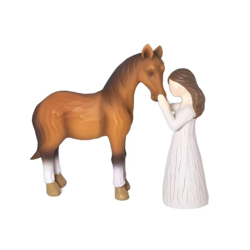 Decorative Horse and Figurine Homeandso
