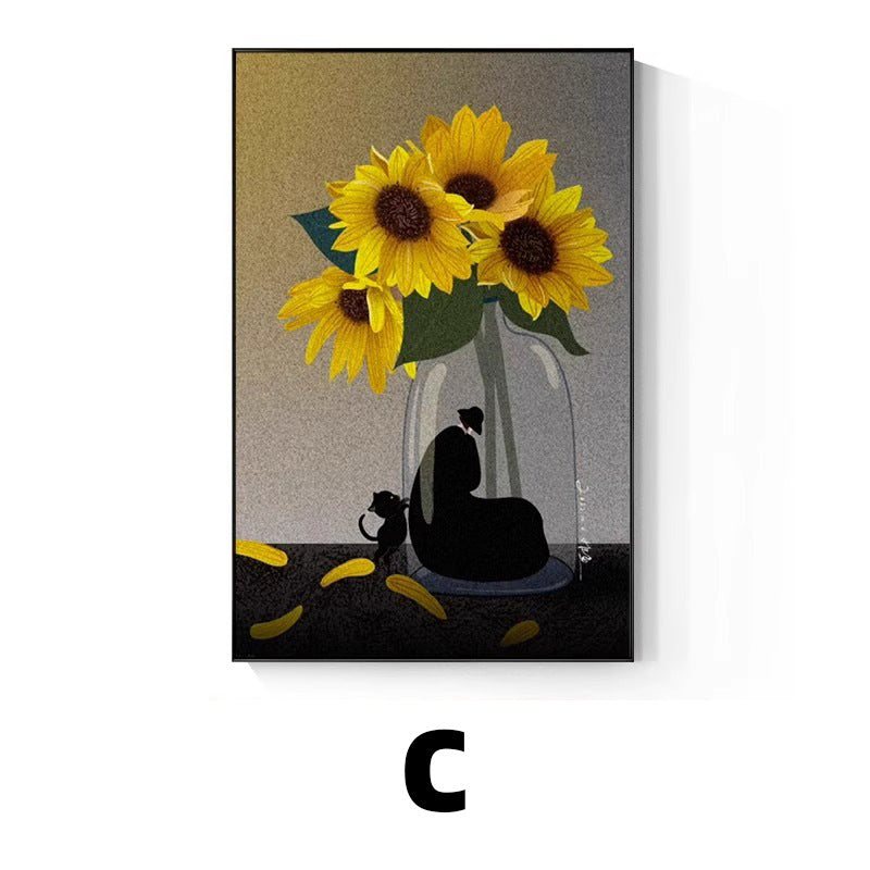 Artistic Floral Wall Art Homeandso