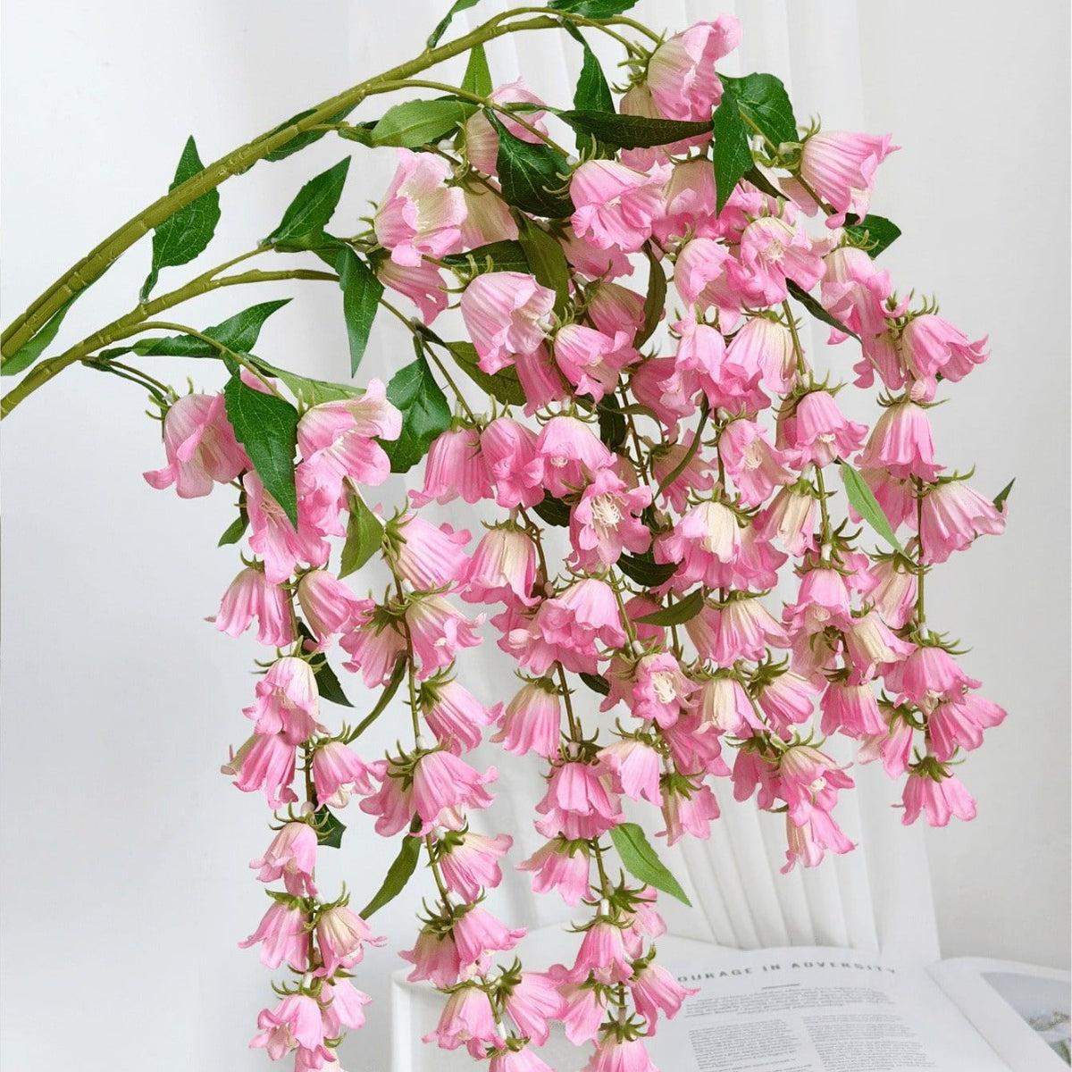 Decorative Floral Bellflower Arrangement for Home Decor