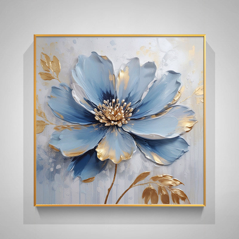 Floral Relief Canvas Wall Art Homeandso 1789034949