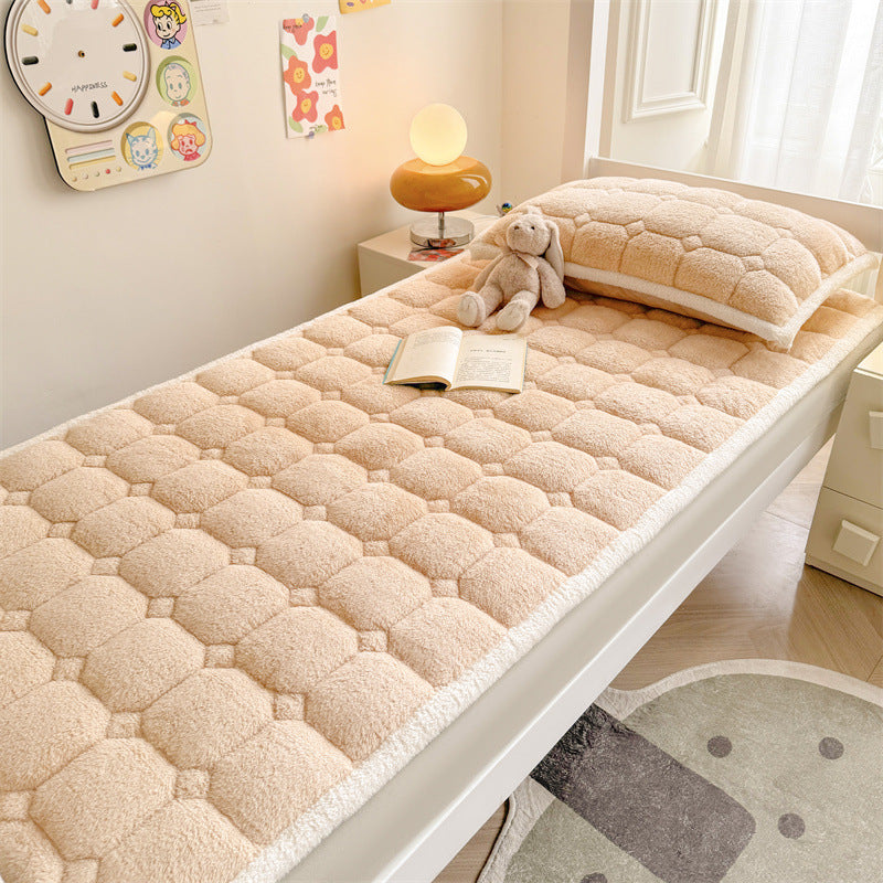 Soft Plush Quilted Mattress Overlay