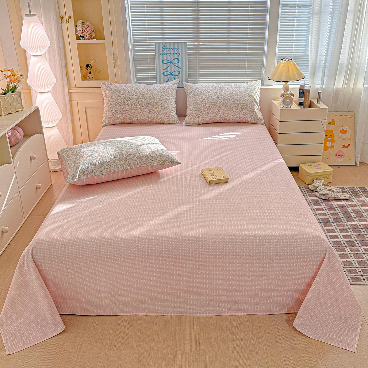 Playful Cartoon-Themed Bed Cover Set Homeandso