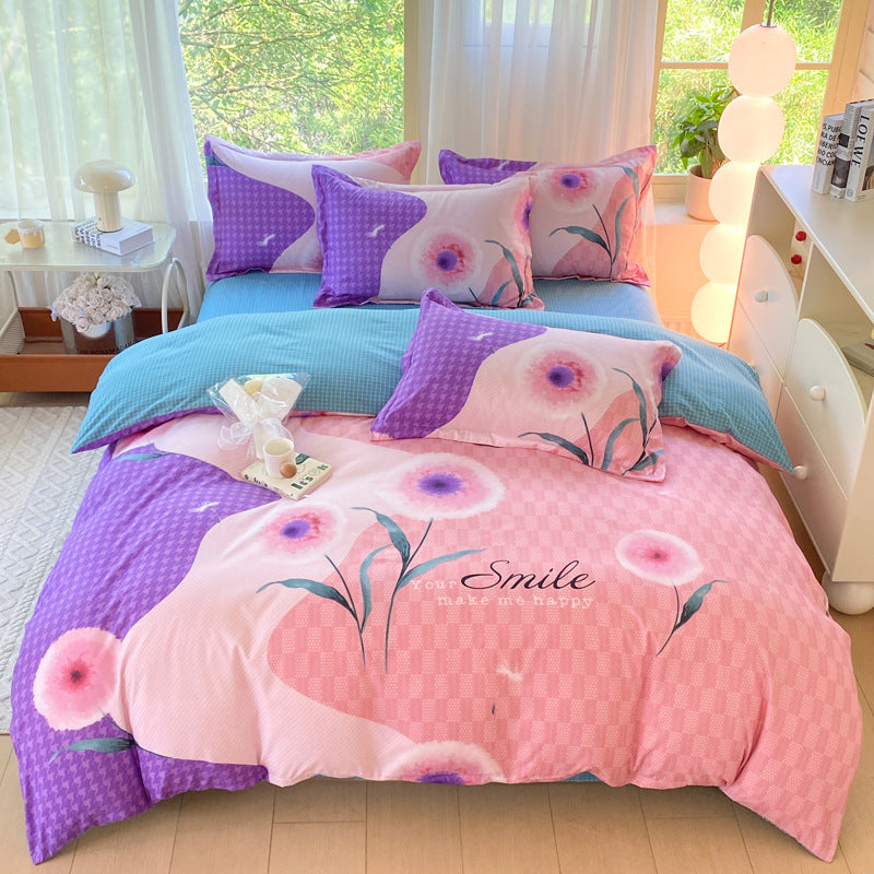 Decorative Tropical Themed Bedding Ensemble Homeandso