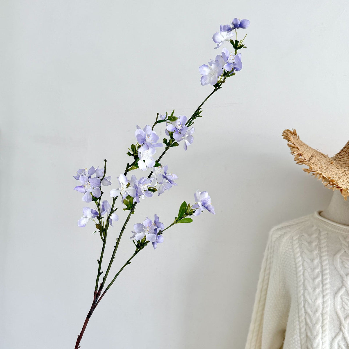 Decorative Faux Blossom Branch for Home Decor