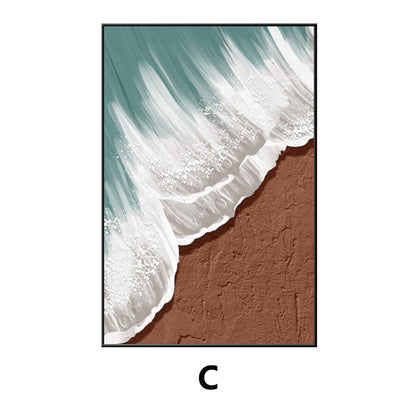 Coastal Beach Landscape Framed Wall Art Homeandso
