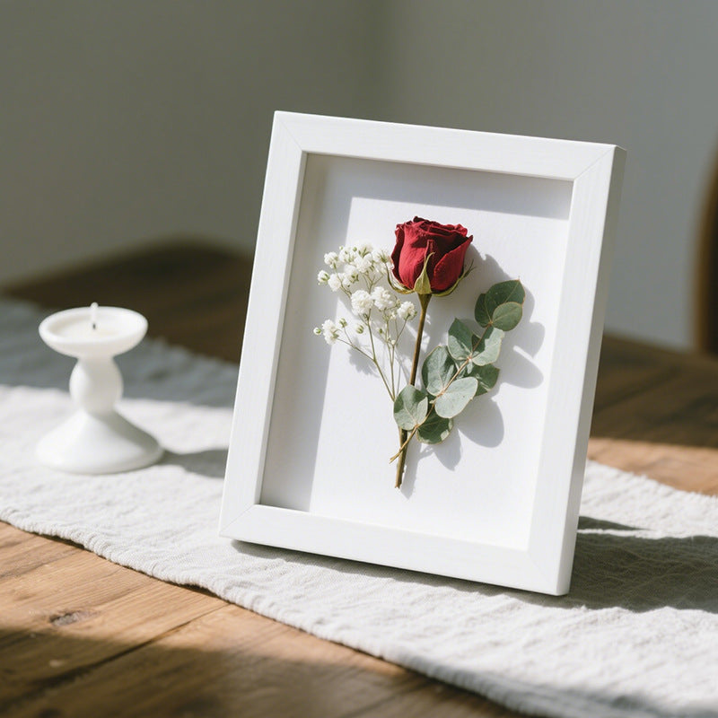 Elegant Pressed Flower Art Frame