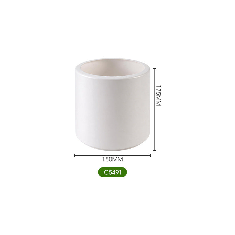 Stylish Round Ceramic Pot Homeandso