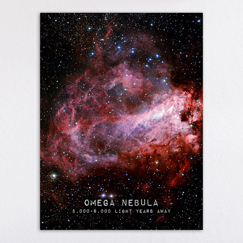 Cosmic Nebula Art Print Homeandso