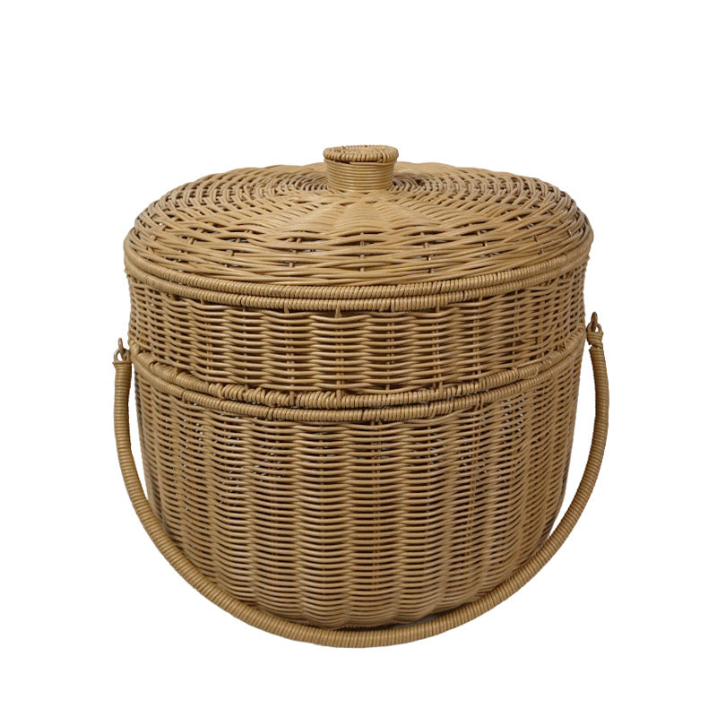 Stylish Woven Storage Basket Homeandso