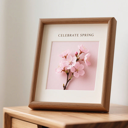 Charming Floral Art Frame