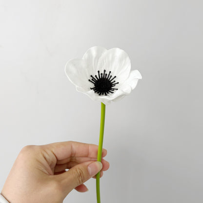 Elegant Artificial Anemone Floral Stem