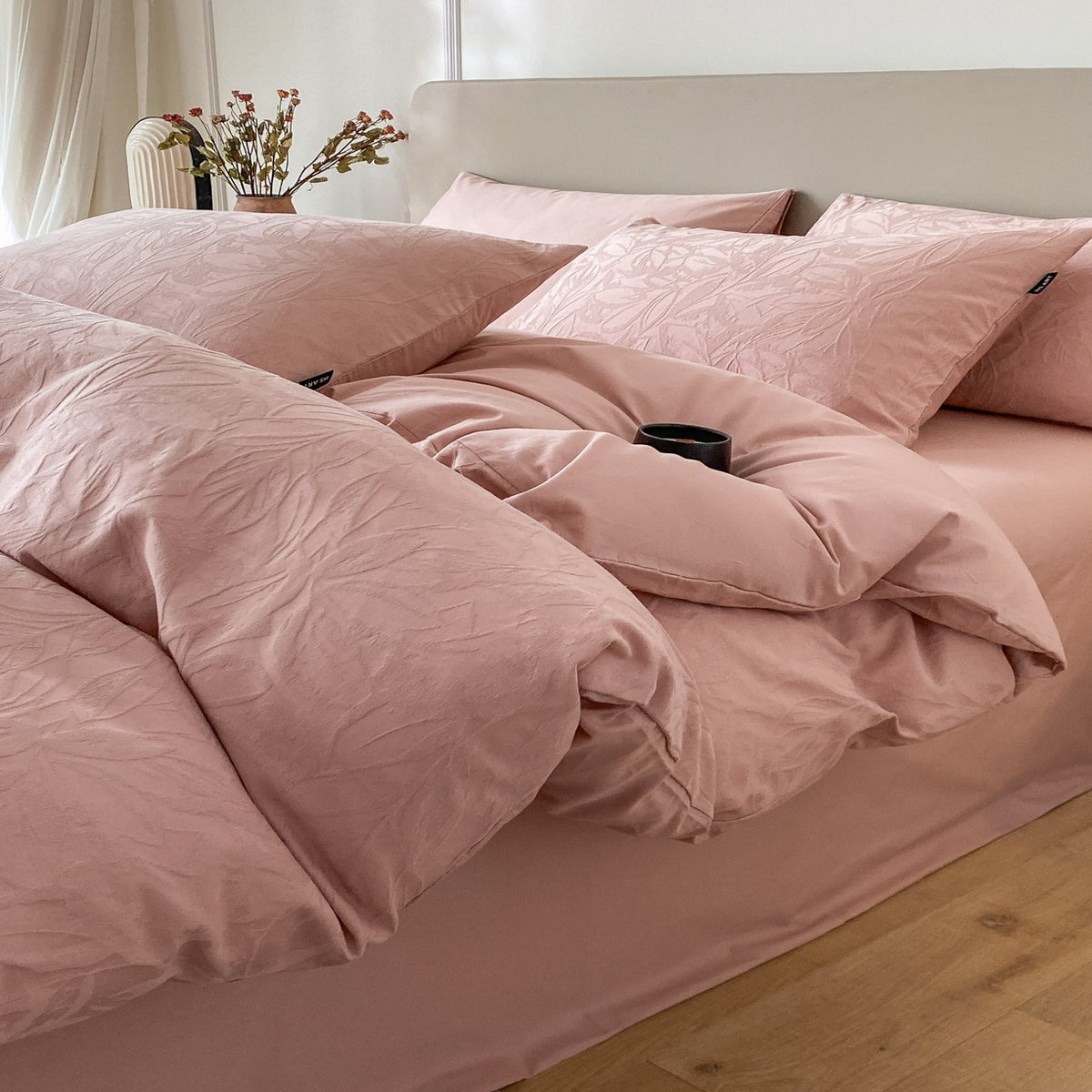 Textured Duvet Cover Set