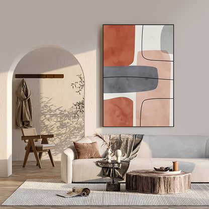 Abstract Geometric Art Print Homeandso 1790073397
