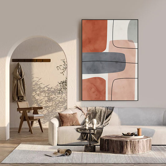 Abstract Geometric Art Print Homeandso 1790073397