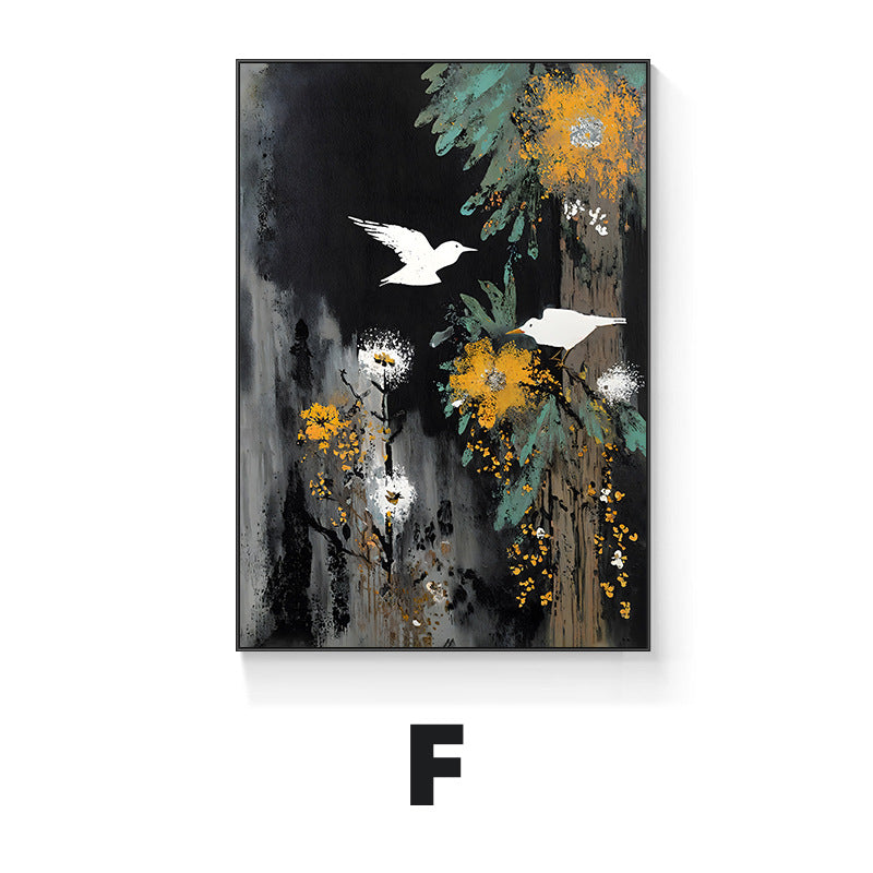 Asian-Inspired Decorative Framed Wall Art Homeandso