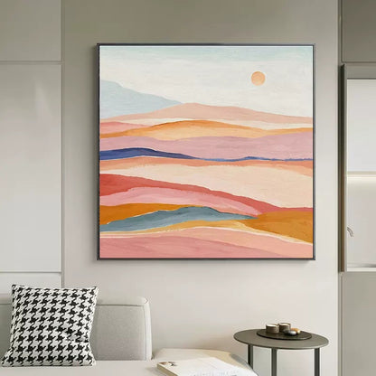 Abstract Landscape Framed Wall Art Homeandso