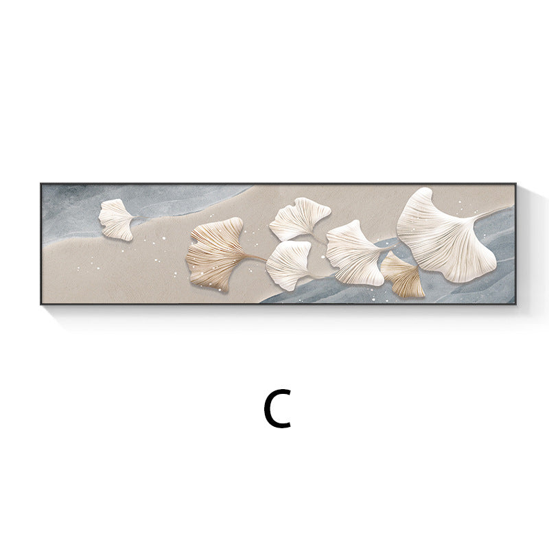 Coastal-Inspired 3D Ginkgo Leaf Wall Art Homeandso