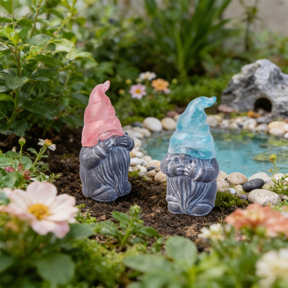 Decorative Garden Gnome Stakes Homeandso