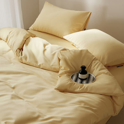 Decorative Luxurious Microfiber Duvet Cover Set Homeandso