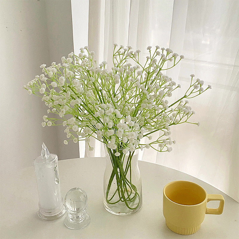 Decorative Faux Floral Stem Arrangement for Home Decor