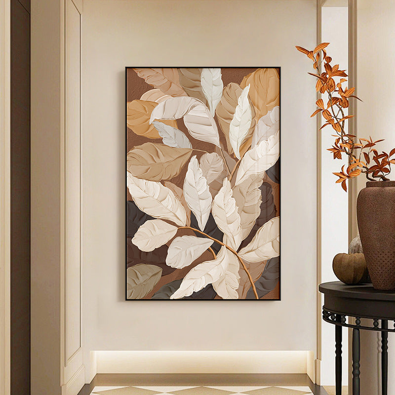 Elegant Botanical Leaf Wall Art Homeandso
