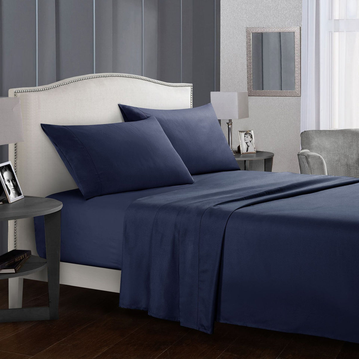 Decorative Luxury Microfiber Bed Sheet Set Homeandso