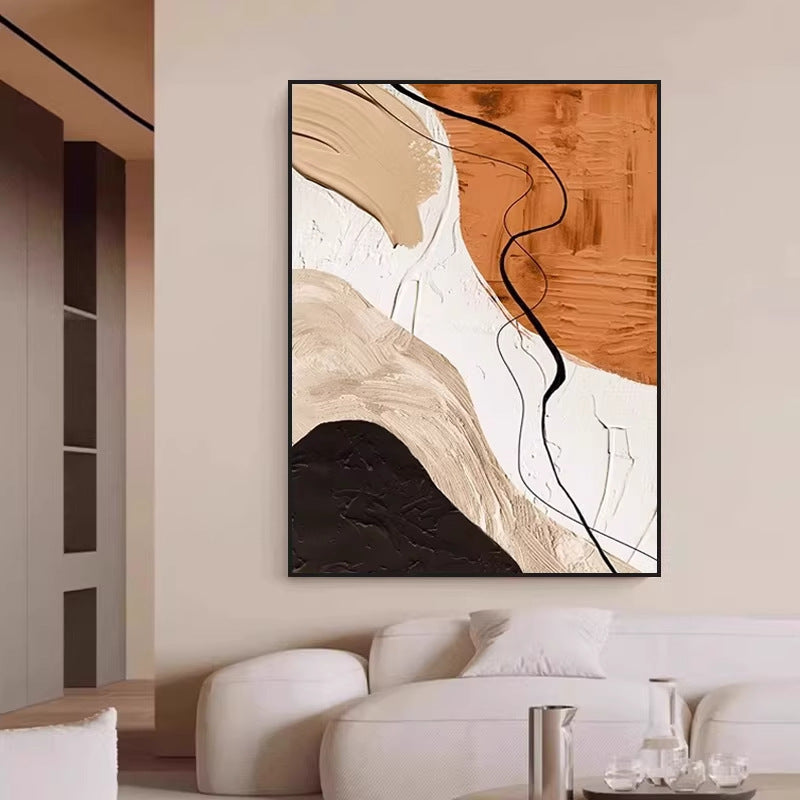 Abstract Textured Canvas Wall Art Homeandso 1789035032