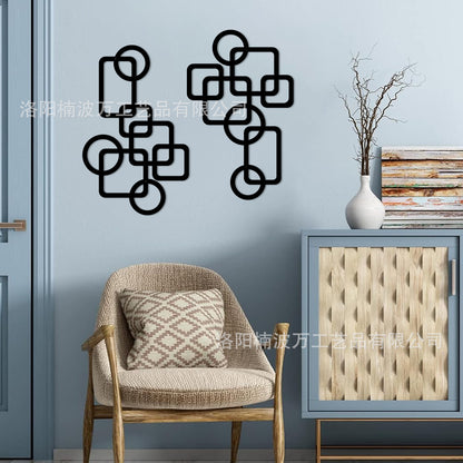 Geometric Abstract Wall Art Homeandso