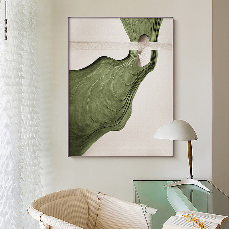 Abstract Flowing Landscape Framed Art Print Homeandso