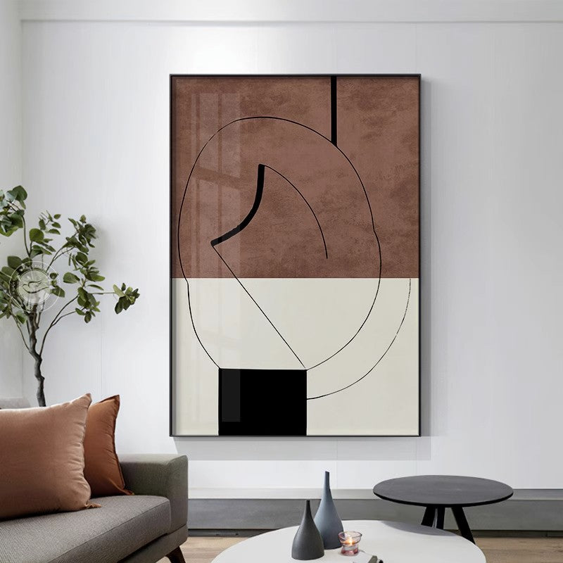 Abstract Modern Wall Art Print Homeandso