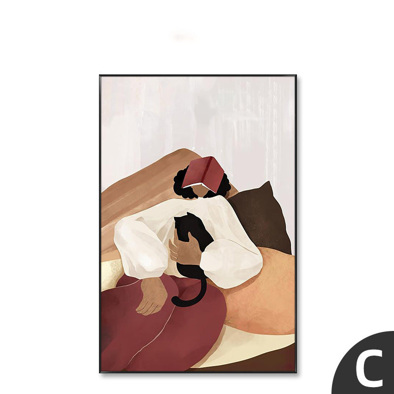 Artistic Portrait Canvas Wall Art Homeandso