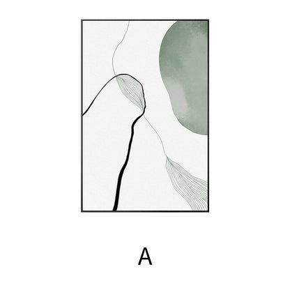 Abstract Line Art Print Homeandso 1790072945