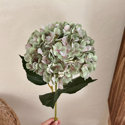 Lifelike Hydrangea Flower Stem