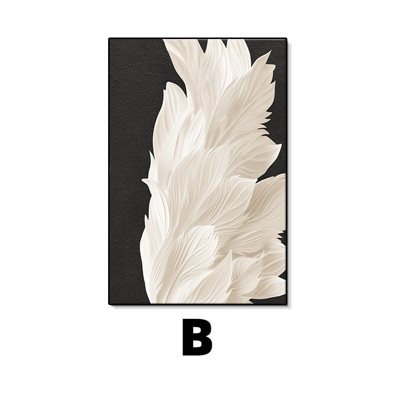 Elegant Floral Textured Wall Art Homeandso