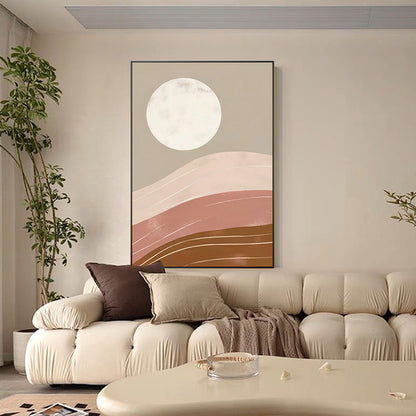Abstract Desert Landscape Art Print Homeandso