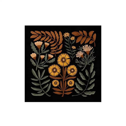 Decorative Floral Canvas Art Homeandso