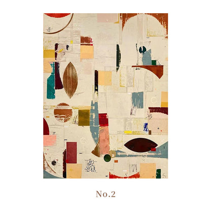 Geometric Abstract Canvas Art Homeandso