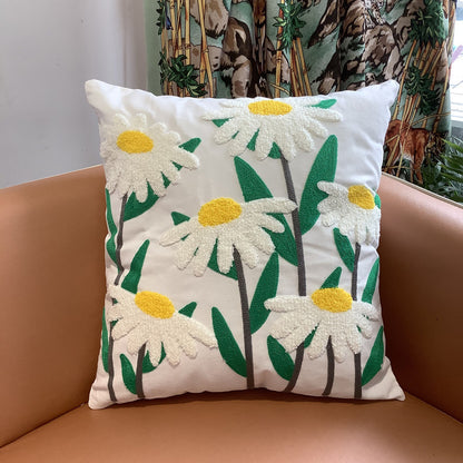 Dekoratives Blumen-Kissen