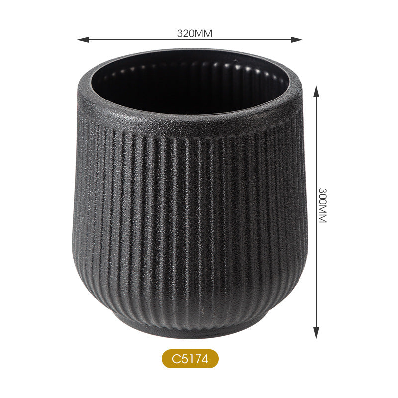 Decorative Round Ceramic Planter Homeandso