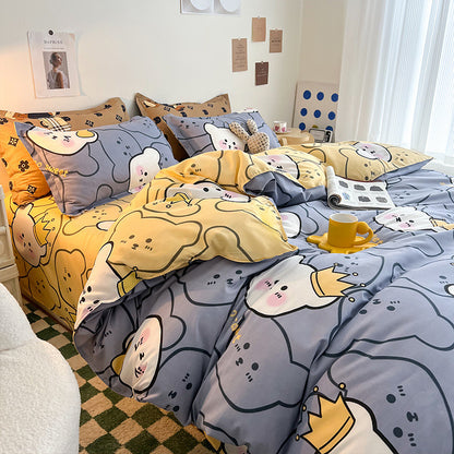 Playful Animal-Themed Bed Linen Set