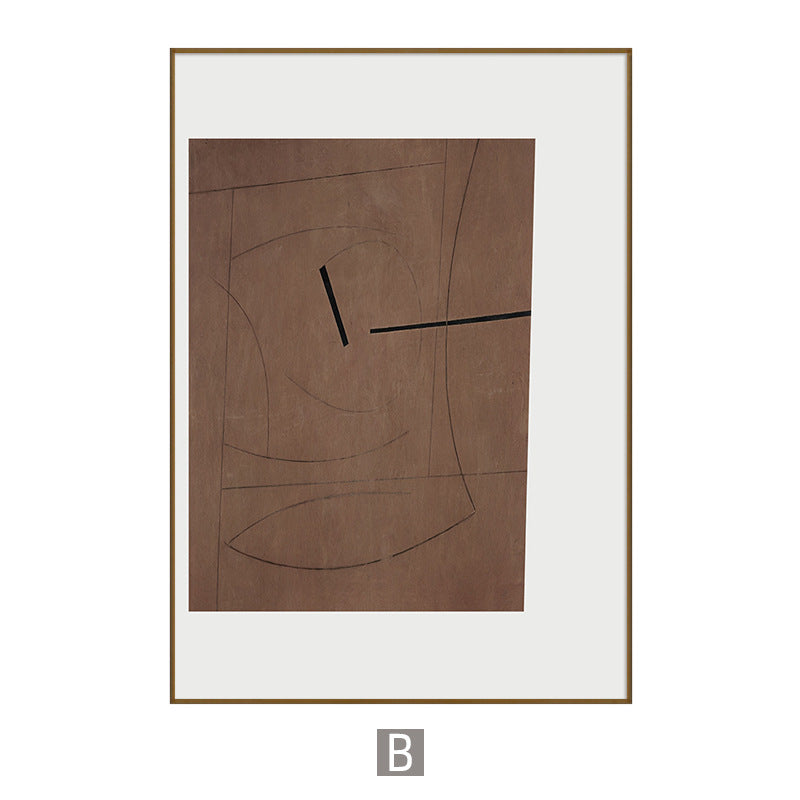 Abstract Modern Wall Art Print Homeandso