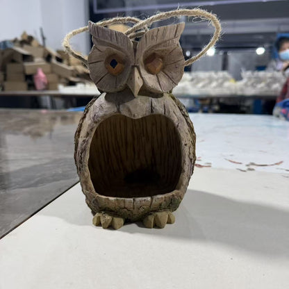 Decorative Owl Planter Homeandso