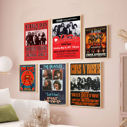 Vintage Concert Poster Homeandso