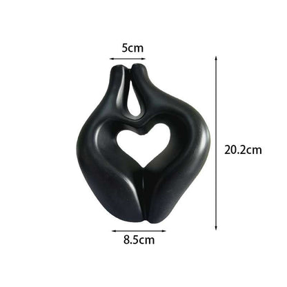 Heart-Shaped Decorative Sculpture
