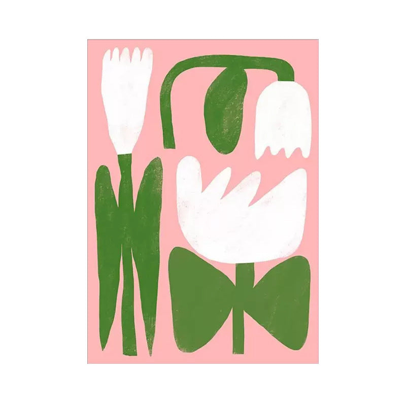 Chic Modern Floral Wall Art Homeandso