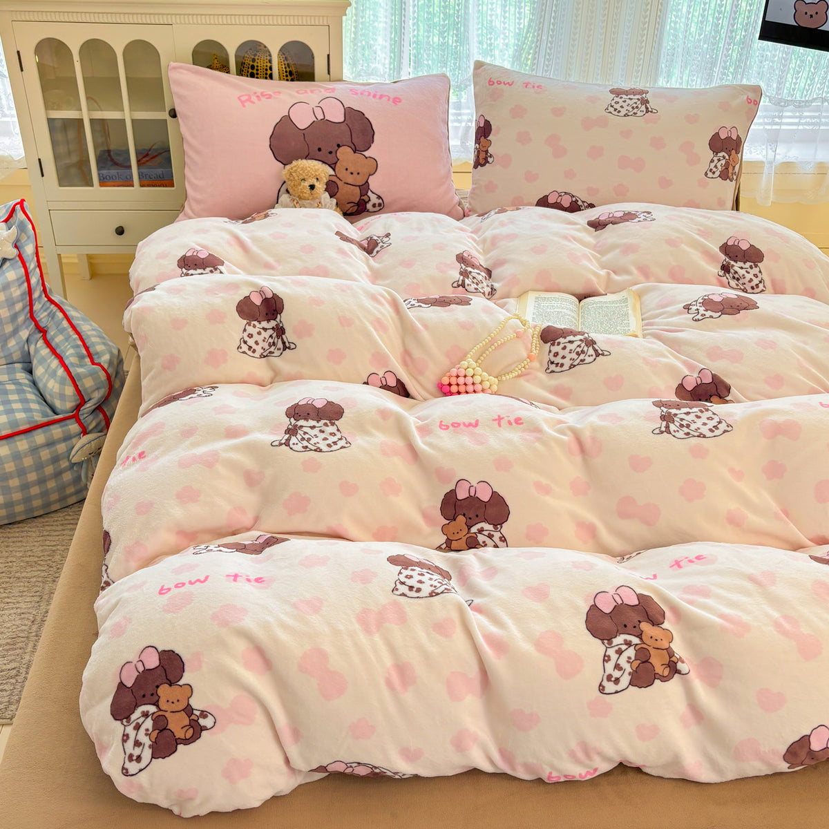 Playful Animal-Themed Comforter Set Homeandso