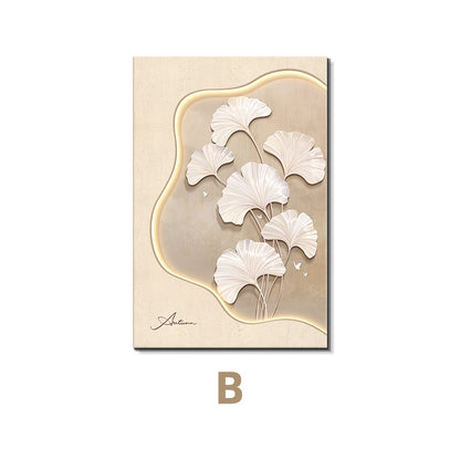 3D Textured Botanical Wall Art Homeandso