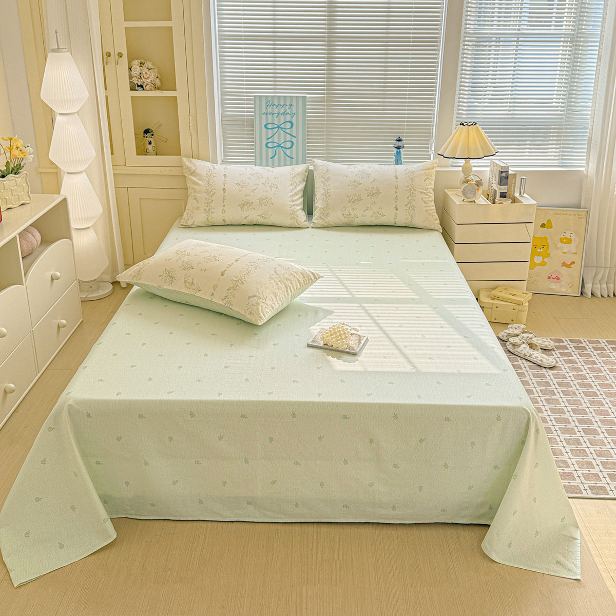 Playful Cartoon-Themed Bed Cover Set Homeandso